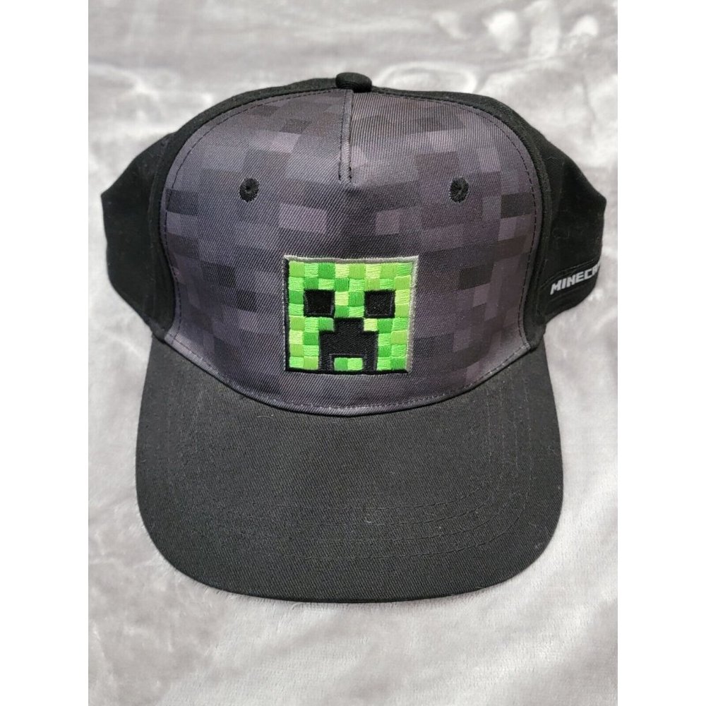 Minecraft‎ Creeper Boys Baseball Cap Hat Youth Size OSFM